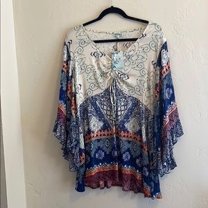 Tunic top size L NWT
